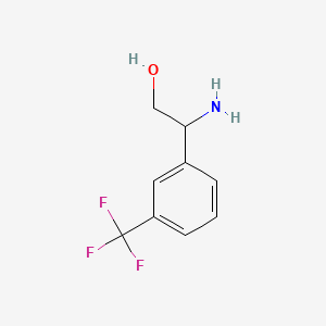 (S)-2-AMino-2-(3-trifluoroMethylphenyl)ethanol - (325152-99-6)