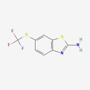 2-Amino-6-(trifluoro-methylsufanyl)benzothiazole - (326-45-4)
