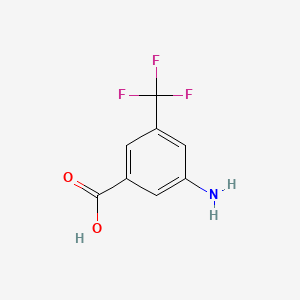 3-Amino-5-(trifluoromethyl)benzoic acid - (328-68-7)