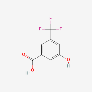 3-HYDROXY-5-(TRIFLUOROMETHYL)BENZOIC ACID - (328-69-8)