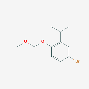 4-bromo-1-(methoxymethoxy)-2-propan-2-ylbenzene - (328236-42-6)