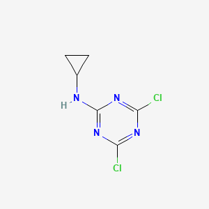 2-N-Cyclopropylamino-4,6-DichloroTriazine - (32889-45-5)