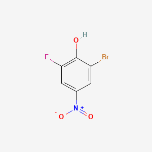 2-BROMO-6-FLUORO-4-NITROPHENOL - (329-49-7)