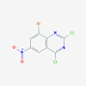 8-broMo-2,4-dichloro-6-nitroquinazoline - (331647-00-8)