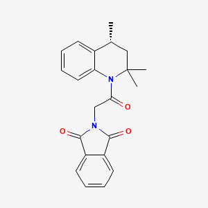 2-[2-Oxo-2-(2,2,4-trimethyl-3,4-dihydroquinolin-1(2H)-yl)ethyl]-1H-isoindole-1,3(2H)-dione - (332382-54-4)