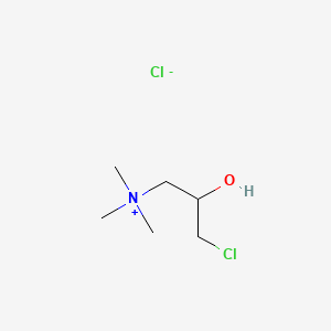 (3-Chloro-2-hydroxypropyl)-N,N,N-trimethylammonium chloride - (3327-22-8)