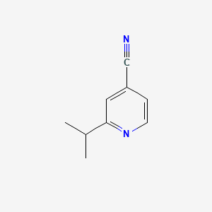 2-(isopropyl)isonicotinonitrile - (33538-10-2)
