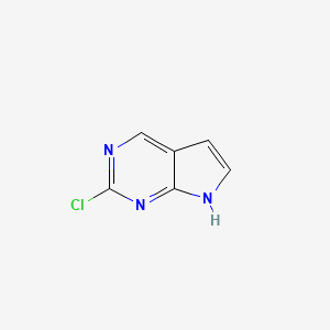 2-CHLORO-7H-PYRROLO[2,3-D]PYRIMIDINE - (335654-06-3)