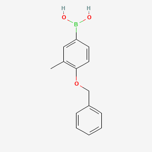 (4-(Benzyloxy)-3-methylphenyl)boronic acid - (338454-30-1)
