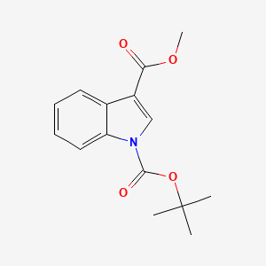 1H-Indole-1,3-dicarboxylic acid, 1-(1,1-dimethylethyl) 3-methyl ester - (338760-26-2)