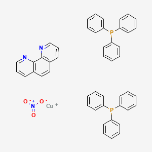 (1,10-PHENANTHROLINE)BIS(TRIPHENYLPHOSPHINE)COPPER (I) NITRATE DICHLOROMETHANE ADDUCT - (33989-10-5)