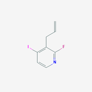 3-ALLYL-2-FLUORO-4-IODO-PYRIDINE - (340268-75-9)