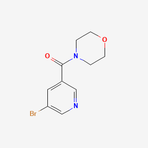(5-BROMOPYRIDIN-3-YL)-MORPHOLIN-4-YL-METHANONE - (342013-81-4)