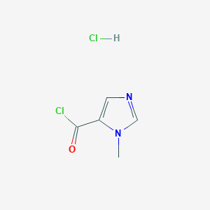 1-Methyl-1H-imidazole-5-carbonyl chloride hydrochloride - (343569-06-2)