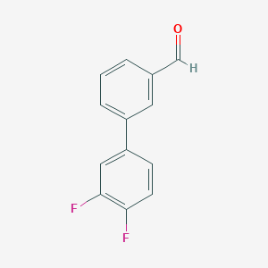 [1,1'-Biphenyl]-3-carboxaldehyde,3',4'-difluoro- - (343604-41-1)