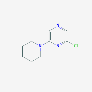 2-CHLORO-6-PIPERIDIN-1-YLPYRAZINE - (343856-62-2)