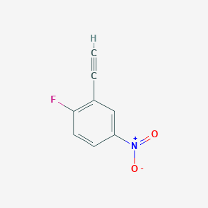 2-ETHYNYL-1-FLUORO-4-NITRO-BENZENE - (343866-99-9)