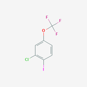 3-Chloro-4-iodo-1-(trifluoroMethoxy)benzene - (345226-19-9)