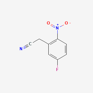 5-Fluoro-2-nitrobenzeneacetonitrile - (3456-75-5)