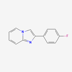 2-(4-FLUORO-PHENYL)-IMIDAZO[1,2-A]PYRIDINE - (347-12-6)