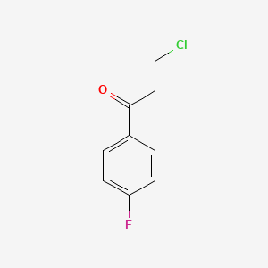 3-Chloro-4'-fluoropropiophenone - (347-93-3)