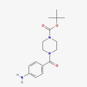 TERT-BUTYL 4-(4-AMINOBENZOYL)TETRAHYDRO-1(2H)-PYRAZINECARBOXYLATE - (350684-49-0)