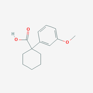 1-(3-METHOXYPHENYL)-CYCLOHEXANECARBOXYLIC ACID - (36263-61-3)