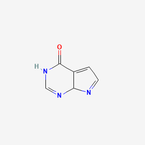 1H-Pyrrolo[2,3-d]pyrimidin-4(7H)-one - (3680-71-5)