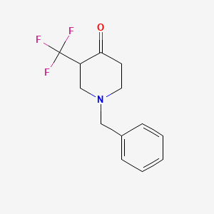 1-Benzyl-3-(trifluoromethyl)piperidin-4-one-B6376 - (373604-45-6)