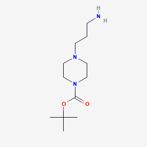 tert-Butyl 4-(3-aminopropyl)piperazine-1-carboxylate - (373608-48-1)