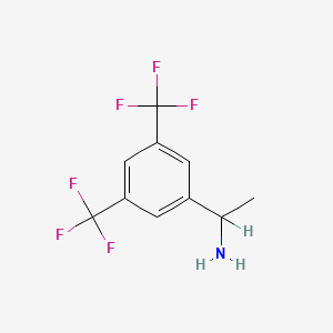 1-(3,5-Bis(trifluoromethyl)phenyl)ethanamine hydrochloride - (374822-27-2)