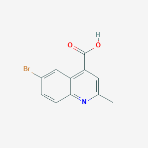 6-bromo-2-methyl-quinoline-4-carboxylic acid - (37509-21-0)