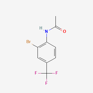 2-BROMO-4-(TRIFLUOROMETHYL)ACETANILIDE - (3823-19-6)