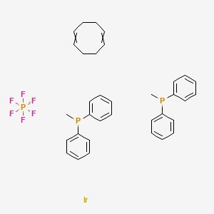 (1,5-Cyclooctadiene)bis(methyldiphenylphosphine)iridium(I) hexafluorophosphate - (38465-86-0)