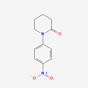 1-(4-Nitrophenyl)-2-piperidinone - (38560-30-4)
