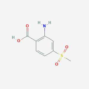 2-AMINO-4-(METHYLSULFONYL)BENZOICACID - (393085-45-5)