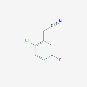 2-CHLORO-5-FLUOROPHENYLACETONITRILE - (395675-23-7)