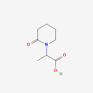2-(2-oxopiperidin-1-yl)propanoic acid - (396129-92-3)