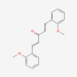 (1E,4E)-1,5-Bis(2-Methoxyphenyl)penta-1,4-dien-3-one - (39777-61-2)