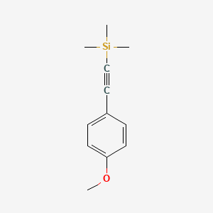 [(4-Methoxyphenyl)ethynyl]trimethylsilane - (3989-14-8)