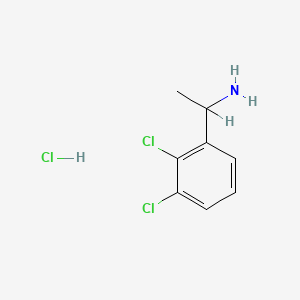 (+/-)-2,3-DICHLORO-ALPHA-METHYLBENZYLAMINE HYDROCHLORIDE - (39959-66-5)