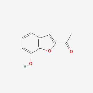 1-(7-Hydroxybenzofuran-2-yl)ethanone - (40020-87-9)