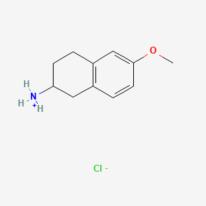 (6-methoxytetralin-2-yl)ammonium chloride - (4003-88-7)