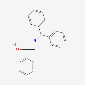 1-(DIPHENYLMETHYL)-3-PHENYL-3-AZETIDINOL - (40320-62-5)