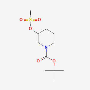(R)-1-(TERT-BUTOXYCARBONYL)PIPERIDIN-3-YL METHANESULFONATE - (404577-34-0)