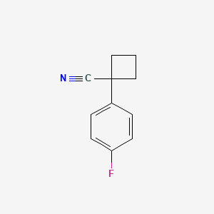1-(4-FLUOROPHENYL)CYCLOBUTANECARBONITRILE - (405090-30-4)