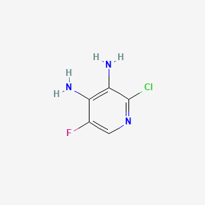2-Chloro-5-fluoropyridine-3,4-diamine - (405230-93-5)