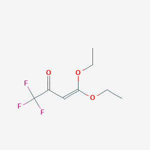 3-Buten-2-one, 4,4-diethoxy-1,1,1-trifluoro- - (40657-29-2)