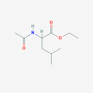 (S)-Ethyl 2-acetamido-4-methylpentanoate - (4071-36-7)