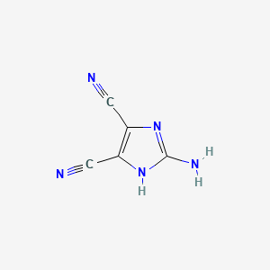 2-Amino-1H-imidazole-4,5-dicarbonitrile - (40953-34-2)